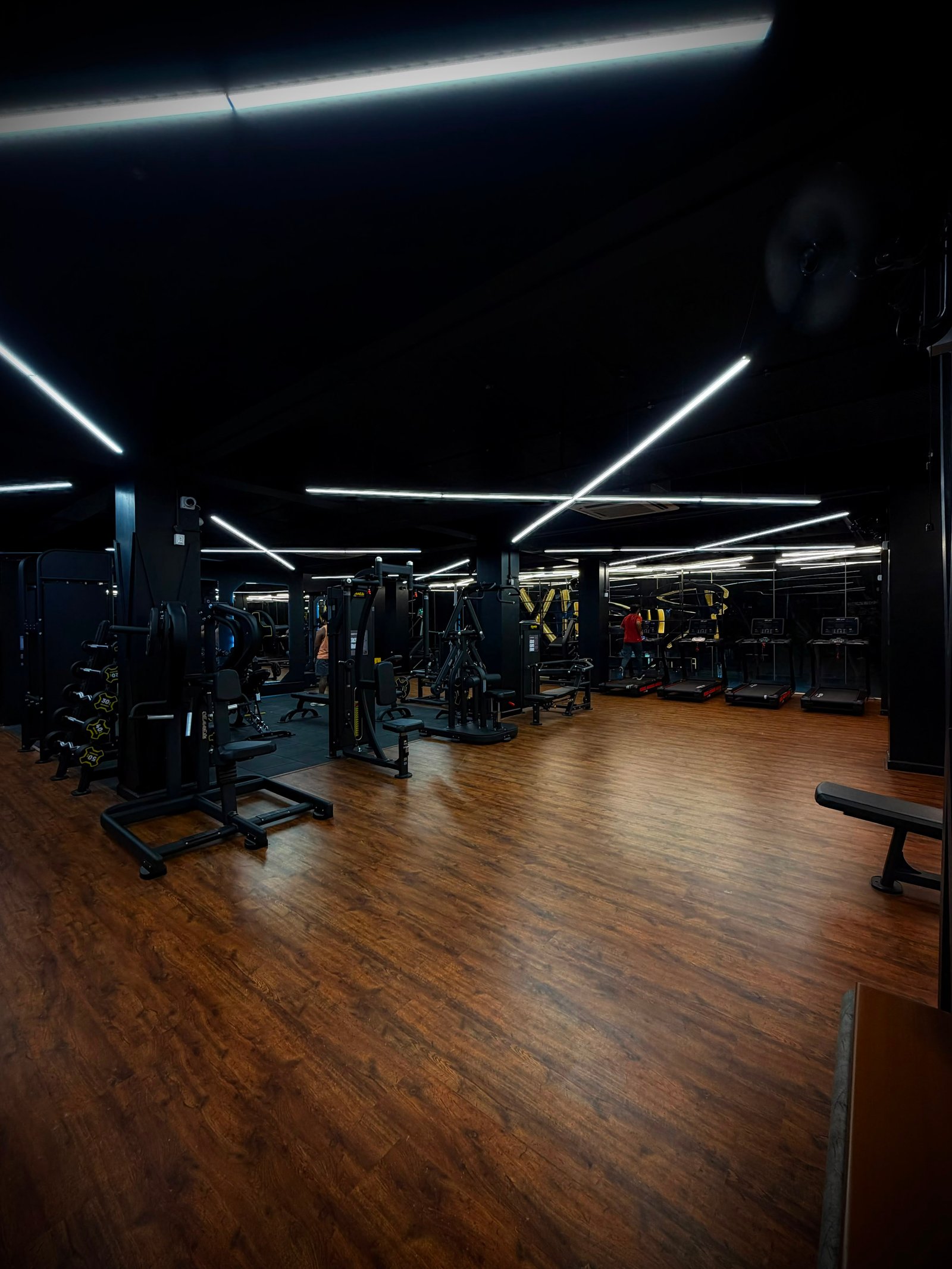 RushX Expansive Hardwood Training Arena
